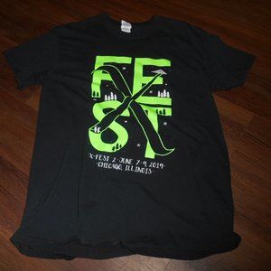 RARE The X-Files X-Fest Convention T-shirt 2019 M